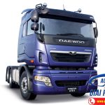 Xe tải 3 chân cầu rút Daewoo Prima 15,5 Tấn
